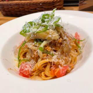 暑い夏にピッタリの冷製パスタ ピリッと辛い肉…